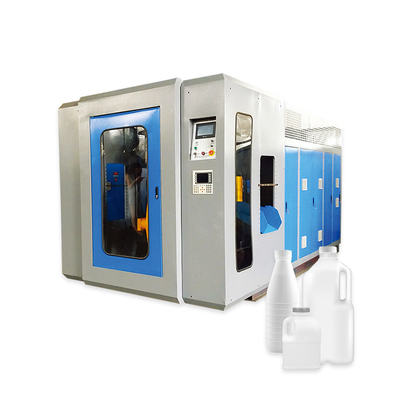 PP HDPE 500 میلی لیتر ظرف بطری شیر اکسترودر دستگاه قالب گیری دمشی با سرعت بالا