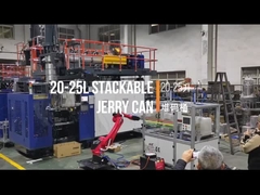 دستگاه قالب گیری دمشی اکستروژن برای ساخت قوطی جری 20 لیتری 25 لیتری