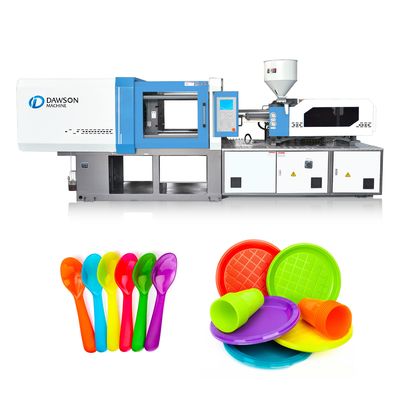 خرید دستگاه قالب گیری تزریق قاشق بطری پلی اتیلن پلی اتیلن ظرف پلاستیکی نازک 300 L 70 KN online manufacture