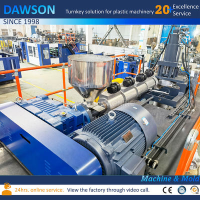 خرید شبیه سازی دستگاه قالب گیری دمنده مانکن HDPE برای نمایش لباس 300L 380V online manufacture