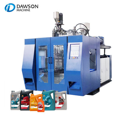 خرید ظرف مواد شیمیایی روغن موتور پلاستیکی 5 لیتری بطری های لباسشویی Jerrycan Blow Moulding Machine online manufacture