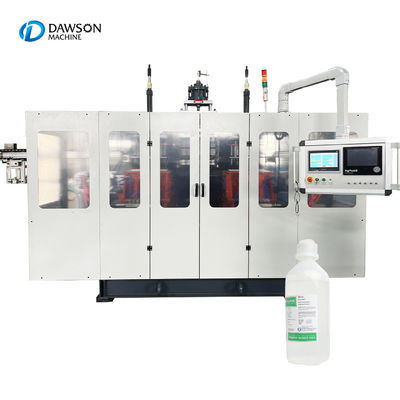 خرید قالب بندی بطری های پلاستیکی PE نمک Extrusion blow molding machines برای آویزان کردن بطری های 500 میلی لیتر online manufacture