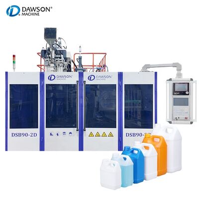 خرید 30KW 270KN قدرت چسبندگی HDPE جری می تواند ماشین قالب گیری با 130Kg / h تولید online manufacture