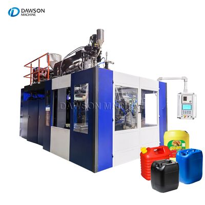 خرید 30 لیتر ظرفیت اتوماتیک Extrusion blow Molding Machine برای پلاستیک Jerry می تواند تولید با 120 کیلوگرم / ساعت خروجی online manufacture