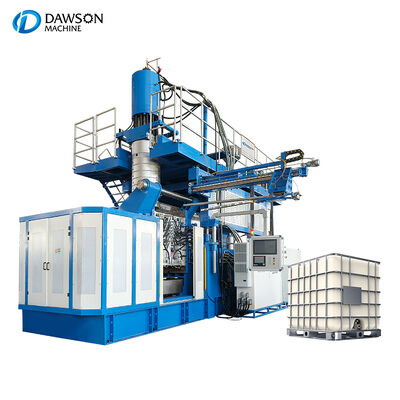 خرید Fully Automatic 1000L Blow Molding Machine with Accumulator Head Design 500 kg/h Output and 2200 kN Clamping Force online manufacture