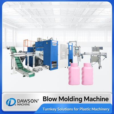 خرید دستگاه قالب گیری دمشی دو استیشن اتوماتیک با خروجی بالا با فناوری Twin Die Head online manufacture