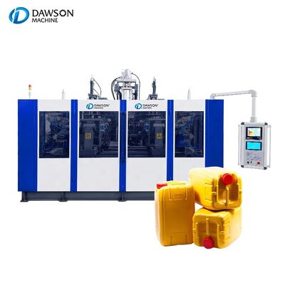 خرید دستگاه قالب بندی دو طرفه HDPE Jerry Can Blow Machine ماشین های قالب بندی پلاستیکی برای تولید ظروف روغن روان کننده online manufacture