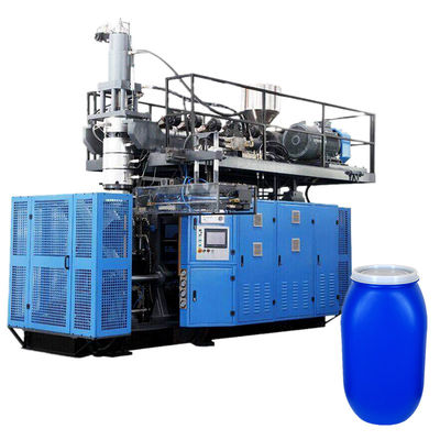 خرید 60L 120L 220L Open Top Barrel Drum Blow Molding Making Machine 55 Gallon Plastic Accumulator Type Die Head Blow Molding online manufacture
