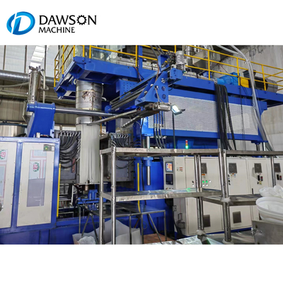 مخزن شیمیایی اکستروژن HDPE دستگاه قالب گیری دمشی 1000L ظرف IBC