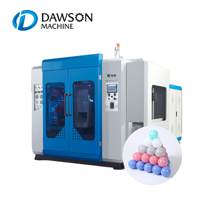 PE Sea Ball Extrusion Blow Moulding Machine 500ml Plastic Bottle 2 Color 75mm