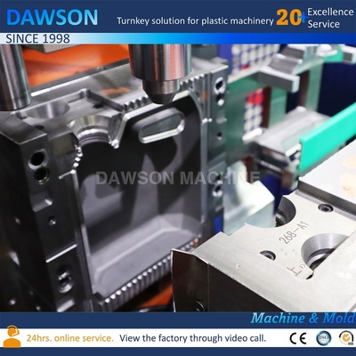 ماشین قالب دهی خودکار اکستروژن 0-5 لیتر HDPE پلاستیک Jerrycan Extrusion blow Molding Machine برای تولید