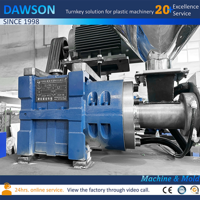 دو ایستگاه 500ml 1L بطری پلاستیکی Extrusion ماشین قالب گیری