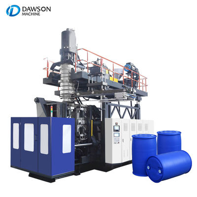 پلاستیک اتوماتیک 200 لیتر طبل بشکه تنفس ساخت Barre Extrusion ماشین قالب گیری تنفس