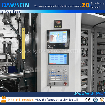 پلاستیک اتوماتیک 200 لیتر طبل بشکه تنفس ساخت Barre Extrusion ماشین قالب گیری تنفس