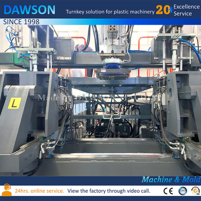 قالب گیری خودکار بطری پلاستیکی HDPE جیری می تواند ADBlue کانستر Extrusion Blow Molding Machine