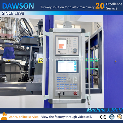 قالب گیری خودکار بطری پلاستیکی HDPE جیری می تواند ADBlue کانستر Extrusion Blow Molding Machine