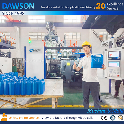 4 گالن بطری آب Servo Extrusion انفجار قالب گیری ماشین صرفه جویی در انرژی
