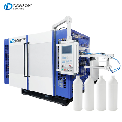 دستگاه قالب‌گیری بادی اکستروژن HDPE 500ml 900ml دو ایستگاه چهار سر قالب