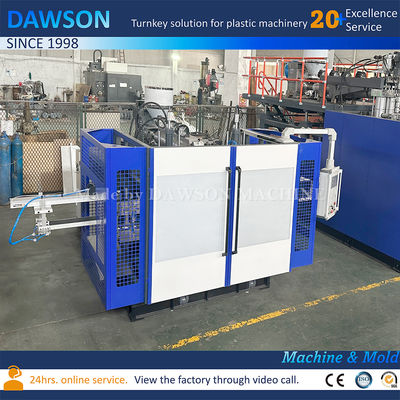 دستگاه قالب‌گیری بادی اکستروژن HDPE 500ml 900ml دو ایستگاه چهار سر قالب