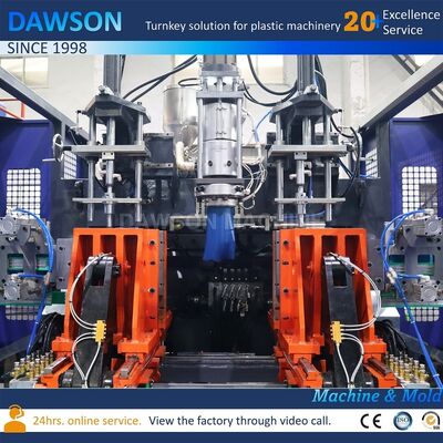 دستگاه قالب‌گیری اکستروژن بادی برای بطری، بشکه و درام‌های PP HDPE مواد شوینده، روغن و شیر با ولتاژ مشخص شده توسط مشتری (4 لیتری، 5 لیتری)