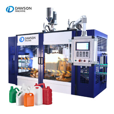 85mm Screw Diameter 110kN Clamping Force Plastic Hdpe Laundry Detergent Bottle Making Extrusion Blow Molding Machine