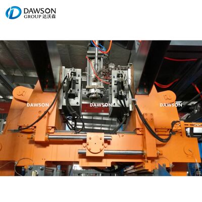 اندازه صفحه قالب 660 میلی متر، توان 67 کیلووات، گالن 20 لیتری، 25 لیتری، ظرف تانک پلاستیکی HDPE، بشکه، سیستم قالب‌گیری دمشی اکستروژن