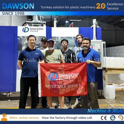 4 خط تولید بطری های جیریکان HDPE