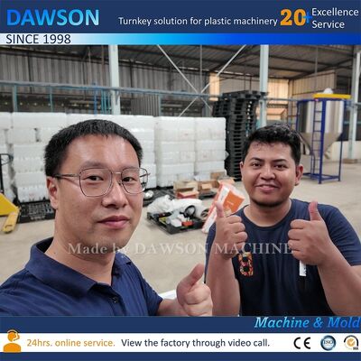 440V Voltage Full Automatic Laundry Detergent Extrusion Blow Molding Machines Production Line 2L 3L 4L Weight 11 Ton System