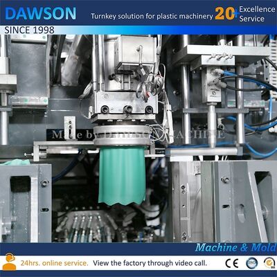 آلومینیوم با مواد قالب برلیوم مس 5L 8L 10L بطری پلاستیکی دستگاه تنفس HDPE زمان چرخه ماشین 21.6 ثانیه