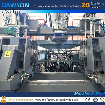 270 kN قدرت چسبندگی کاملا خودکار EVA پلاستیک 10L 15L 20L 25L 30L HDPE ماشین قالب گیری