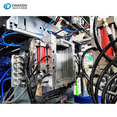 دستگاه قالب‌گیری بادی اکستروژن سروو موتور هیدرولیک تولید کننده بطری روغن 20 لیتری HDPE تک ایستگاه