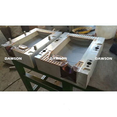 قدرت گرمایش پیچ 6kW دستگاه قالب گیری فشار برای HDPE PP جیری می تواند بطری شیر روغن 5L مصرف هوا 0.6