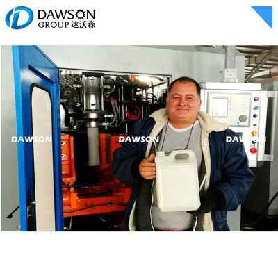 یک ایستگاه 1L 2L 5L بطری های HDPE گالن کامل اتوماتیک موتور قالب گیری مشخصات 4.2 2.0 2.7