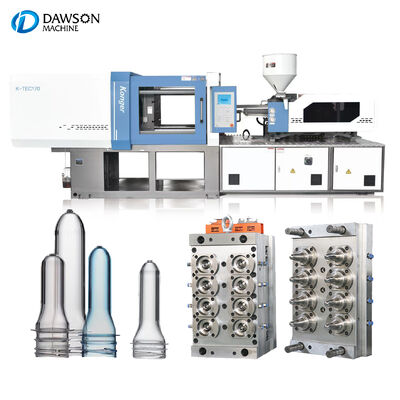 دستگاه قالب دهی تزریقی PET با فشار تزریقی 160 Mpa بهره وری بالا و وزن ماشین 13.8 تن