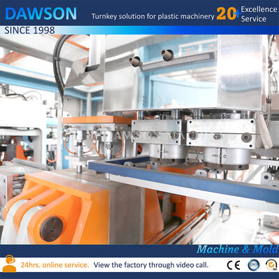 ماشین قالب دهی دو طرفه کاملا الکتریکی HDPE 3L 5L Jerrycan