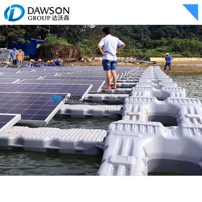 پانل خورشیدی پلاستیکی Hdpe آب کانال شناور اکستروژن دستگاه قالب گیری ضربه ای